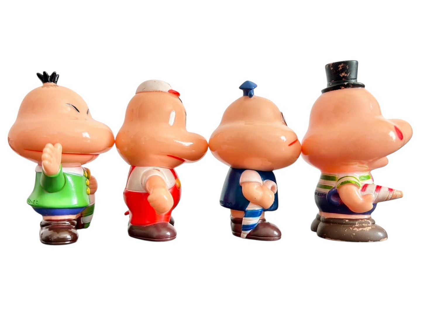 パラソルヘンべえ ソフビセット　約9cm 藤子不二雄　1989 パラソルヘンべえ ソフビセット 約9cm 藤子不二雄 1989 パラソルヘンべ