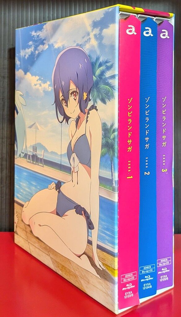 アニメBlu-ray Amazon:収納BOX付)ゾンビランドサガ 初回版 セット