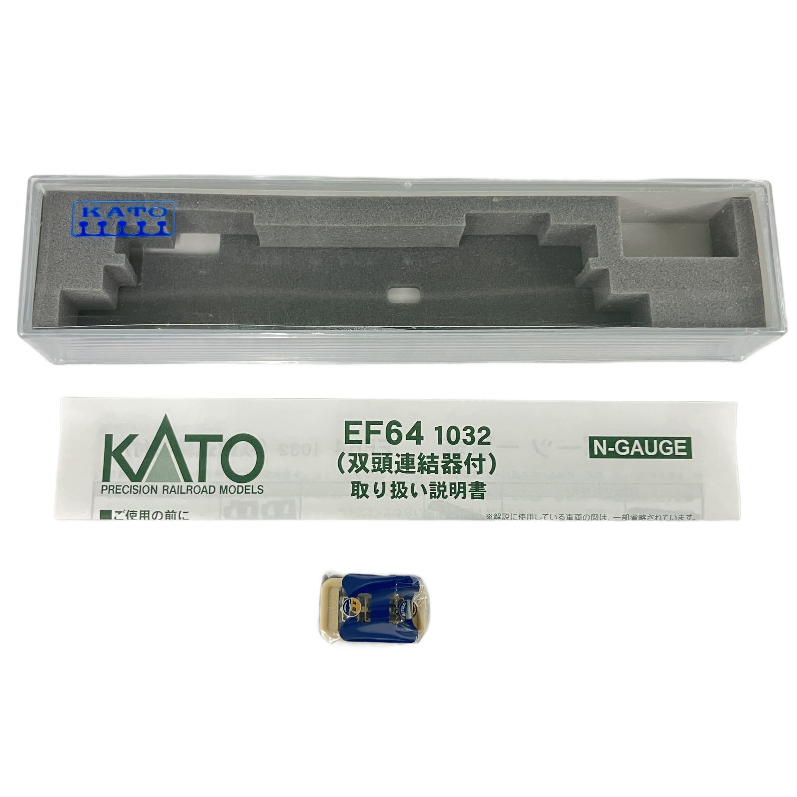 KATO 3023-6 EF64 1032 長岡車両センター 双頭連結器付 電気機関車