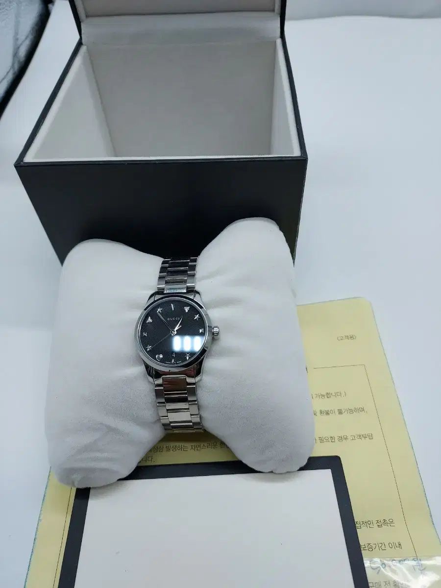 グッチ レディース メタルウォッチ スチール