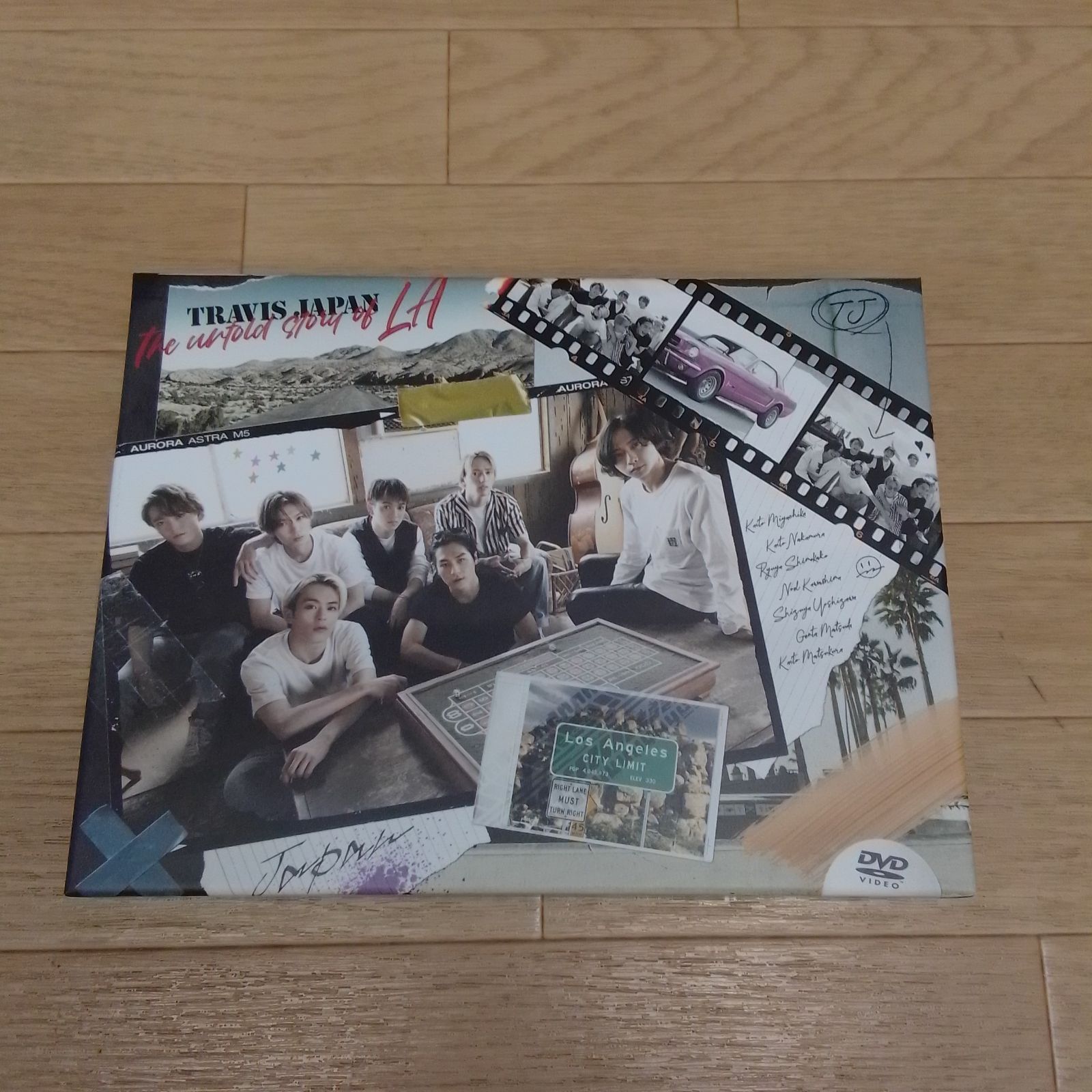 トラジャ　untold story　FC限定盤B　DVD版　中古 ☆Travis Japan -The untold story of LA-(FC限定盤B)/DVD◇B