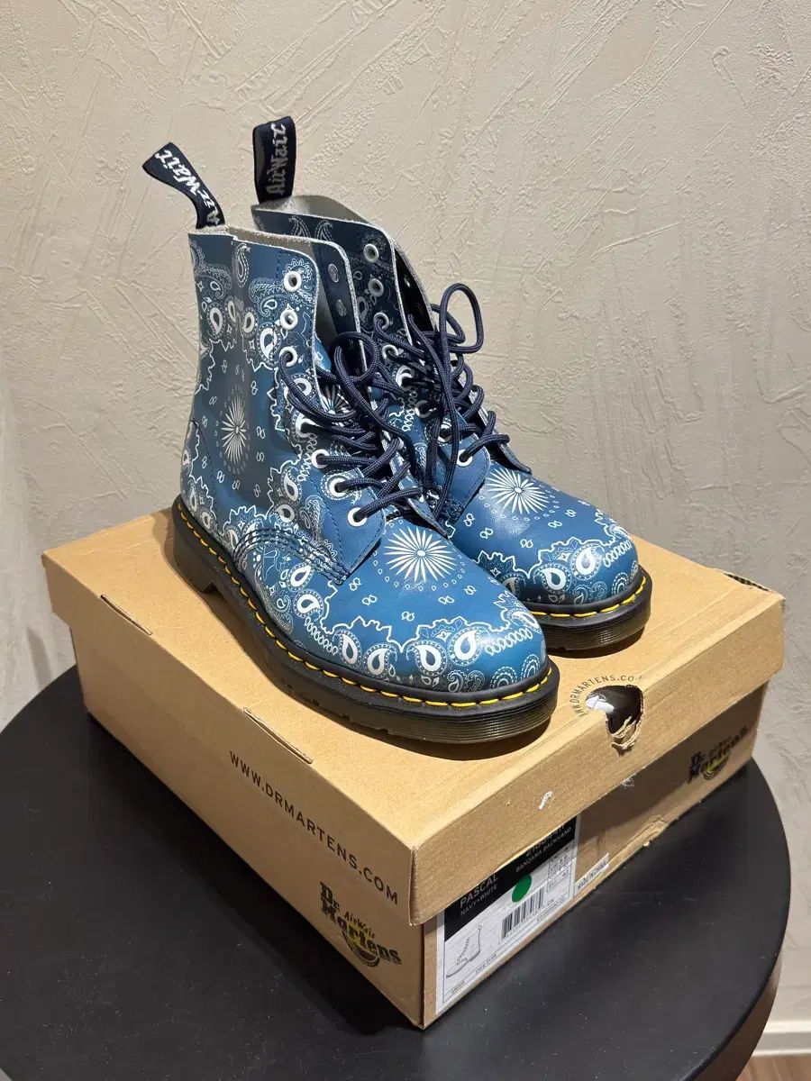 DR. MARTENS ドクターマーチン 1460 バンダナ ネイビー 270 UK 8