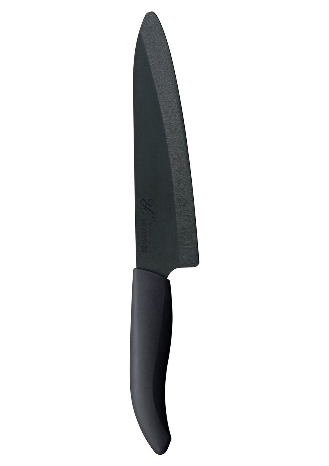 京セラ 日本製 包丁 HIP加工 ファイン セラミック シェフズ 180mm 食洗機 OK ブラック FKR-180HIP-FP [ブラック] [180 mm] [単品]