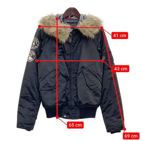 HYSTERIC GLAMOUR PRIMA LOFT ナイロンブルゾン HYSTERIC GLAMOUR