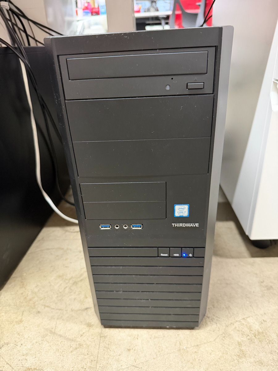 Core i 7-9700 K デスクトップPC 16 GB Windows 11 ＋HDD 1 TB Office 2019付 キーボード マウス 電源コード付属