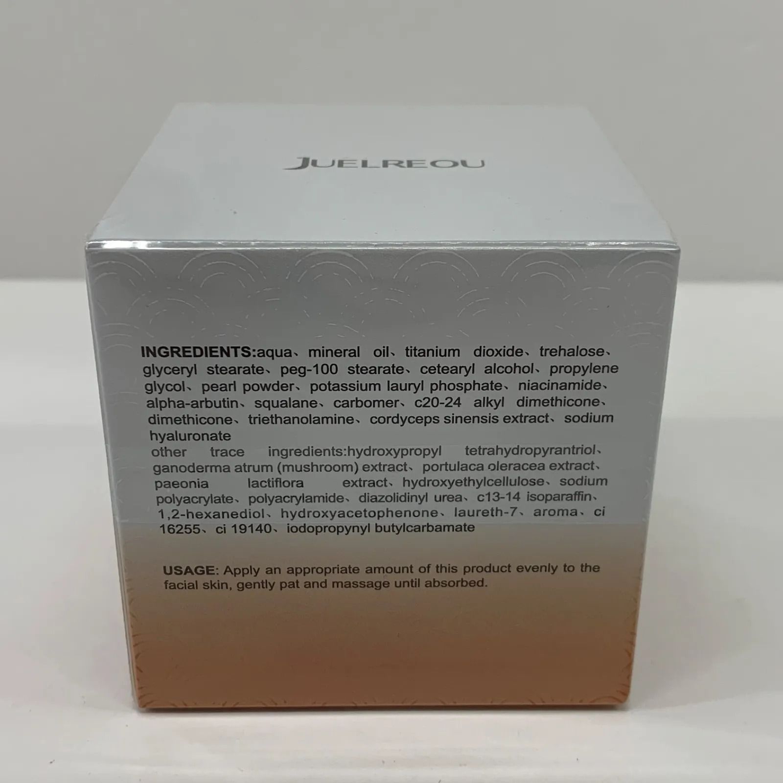 L1519 JUELREOU ナイアシンアミド ナチュラルクリーム 50g 使用期限