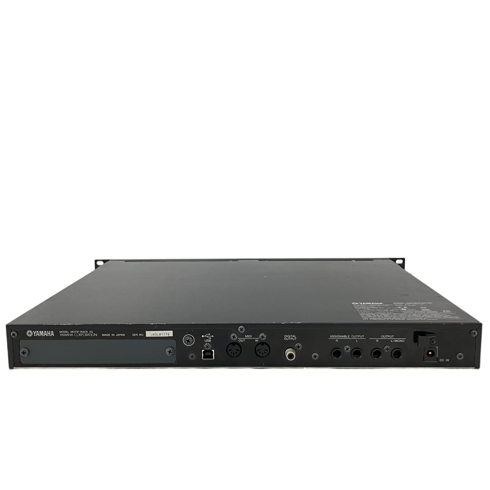 YAMAHA MOTIF-RACK XS 音源モジュール 音響機材 ヤマハ 中古 ジャンク