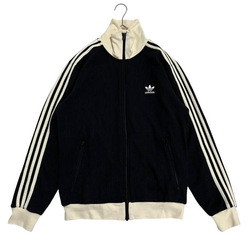 8289 adidas ワッフル クラシック トラックトップ ブラック XL - メルカリ