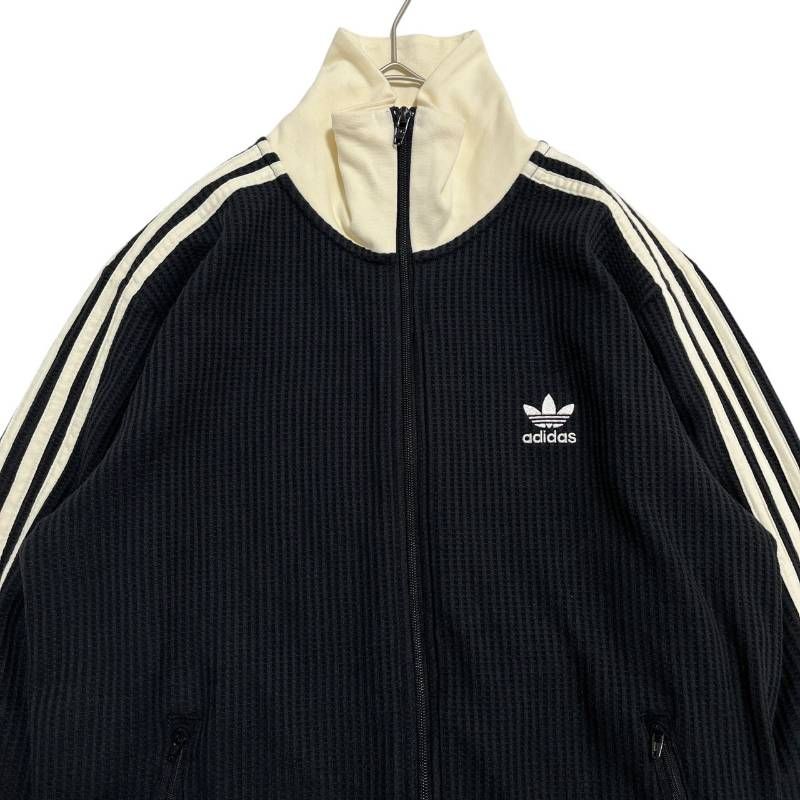 8289 adidas ワッフル クラシック トラックトップ ブラック XL - メルカリ