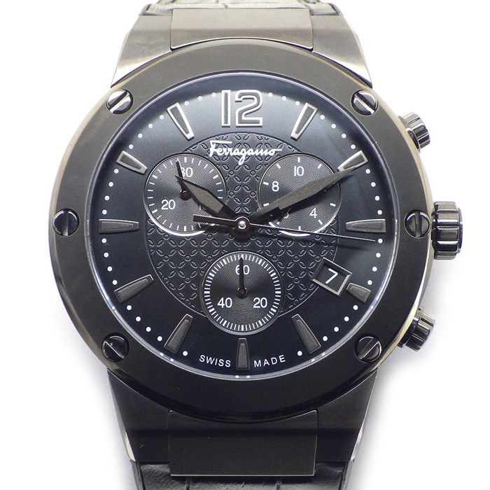 サルヴァトーレ・フェラガモ Salvatore Ferragamo 腕時計 F-80 