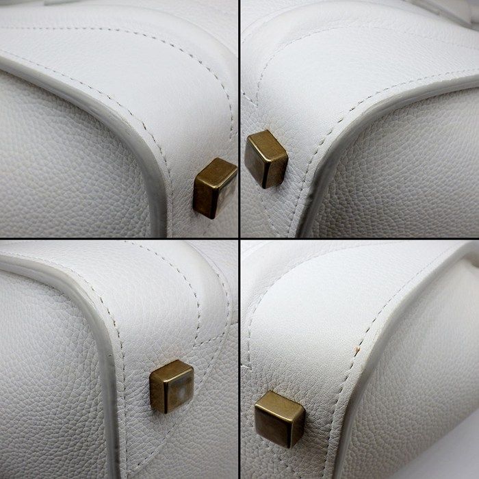  セリーヌ CELINE ハンドバッグ ラゲージ マイクロ .011 C アイスバーグ カーフスキン ゴールド金具 その他 バッグ