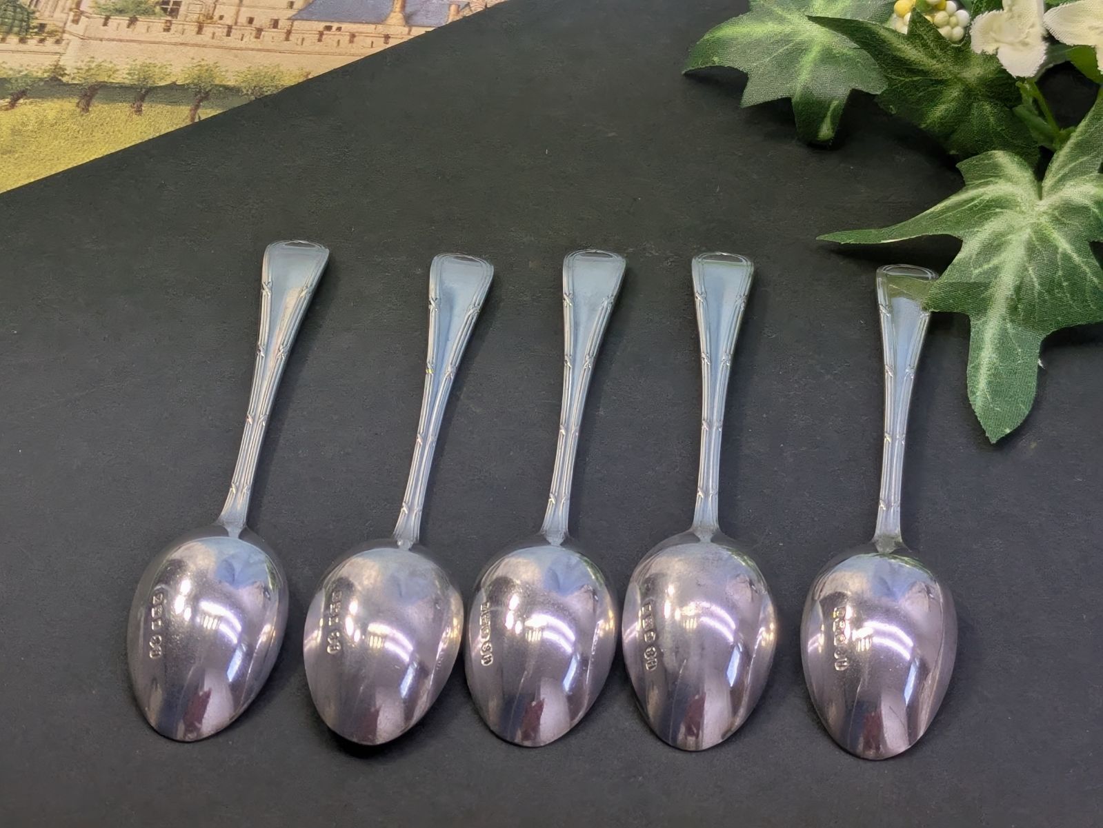 スターリングシルバー イギリス シェフィールド 1942年 刻印入り