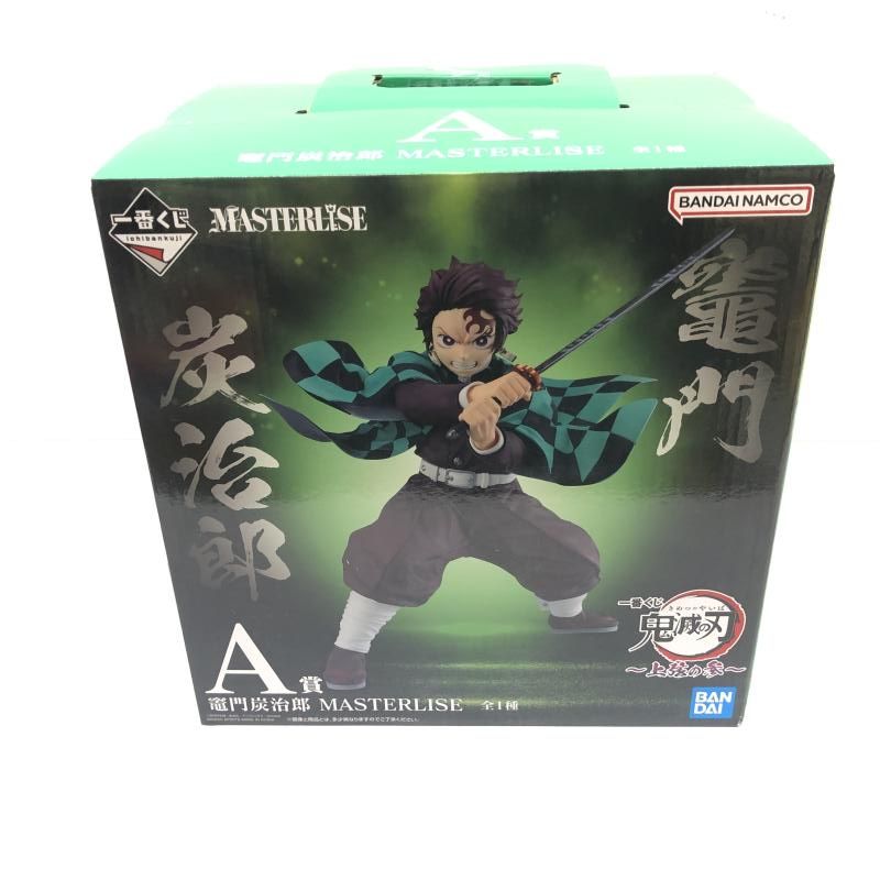一番くじ 上弦の参 炭治郎と猗窩座 フィギュアセット MASTERLISE 中古】(未開封)A賞 竈門炭治郎 MASTERLISE ｢一番くじ 鬼滅の刃 上弦の