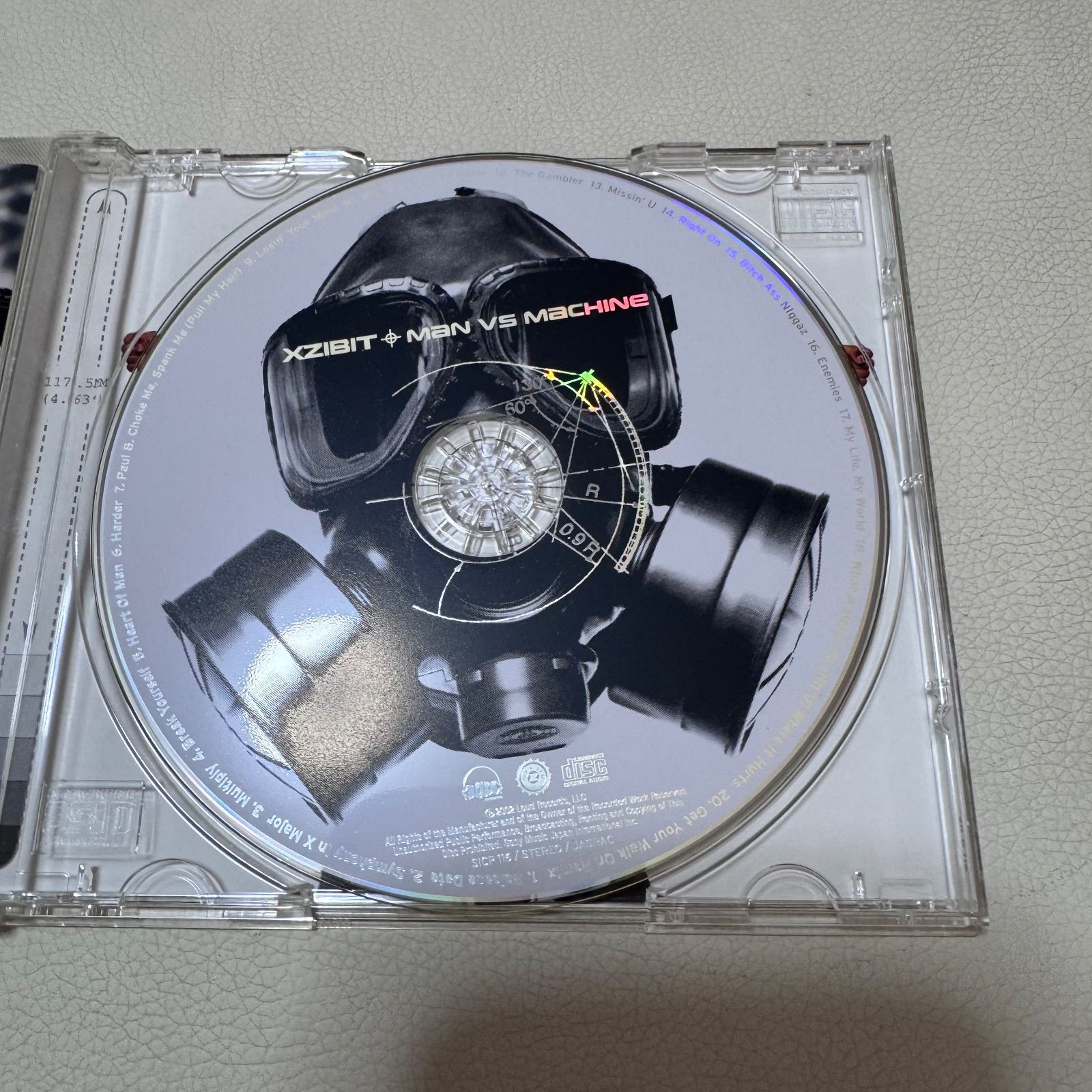 XZIBIT MAN VS MACHINE CD 動作確認済 - メルカリ