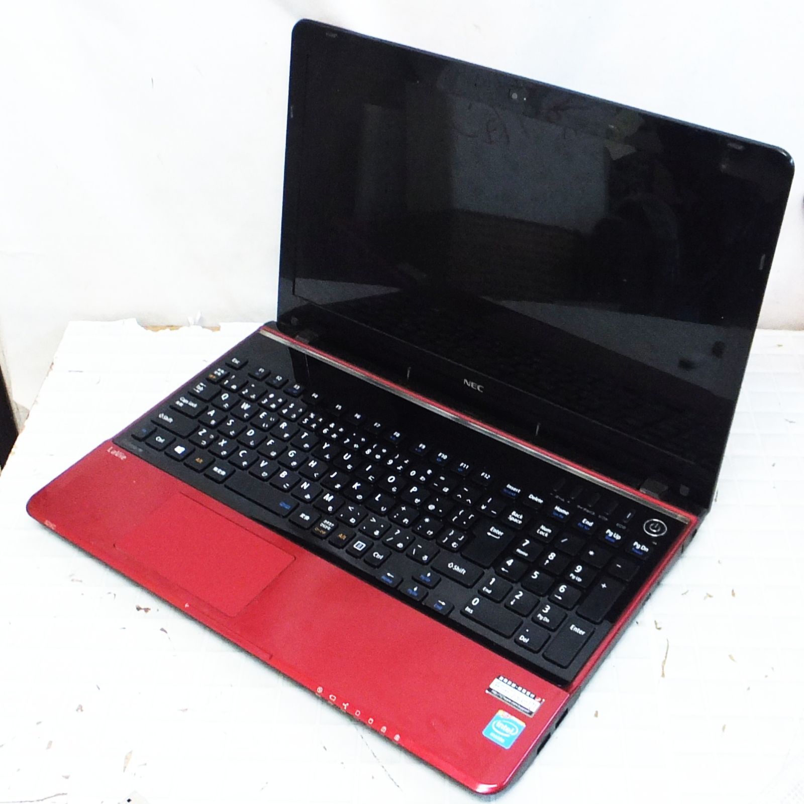 NEC LaVie S LS150 ルミナスレッド 中古 - メルカリ