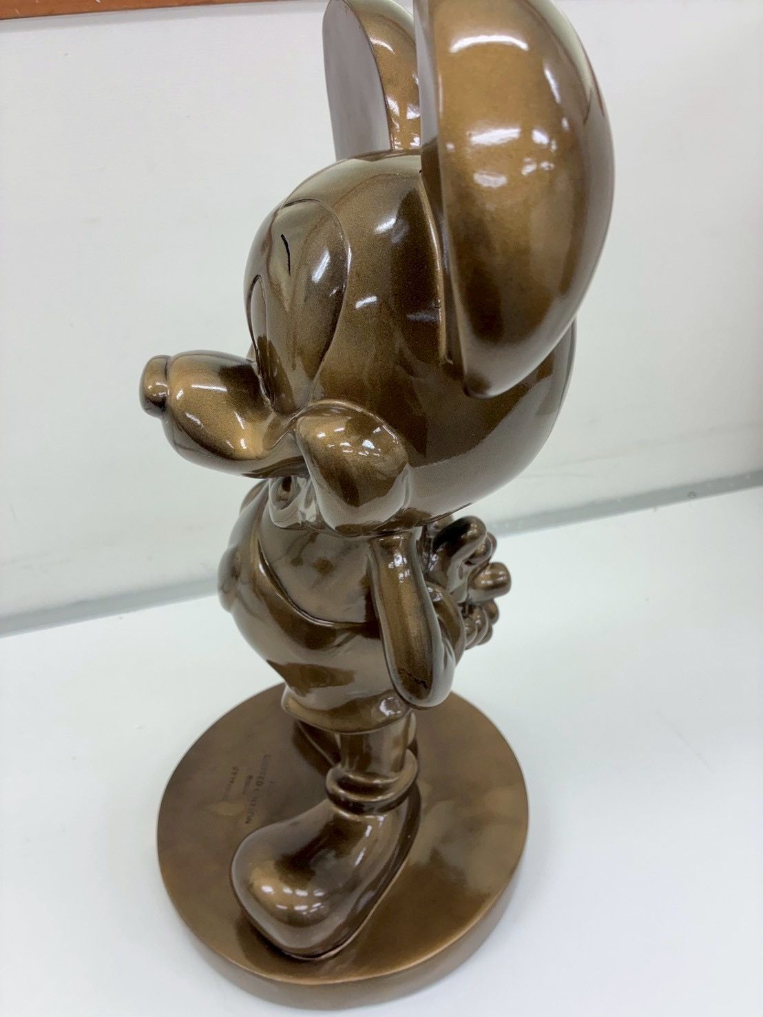 ミッキーマウス 極大ブロンズ像 シリアルNO.0777 1000体 限定 高さ