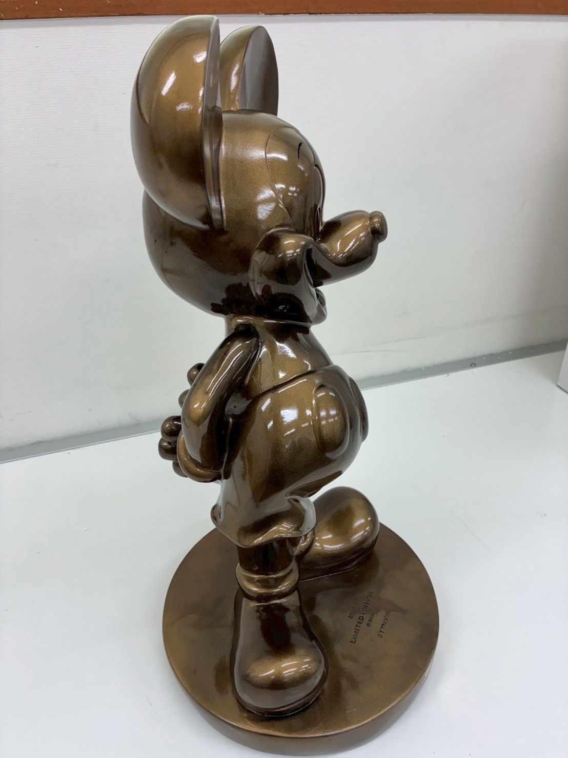 ミッキーマウス 極大ブロンズ像 シリアルNO.0777 1000体 限定 高さ