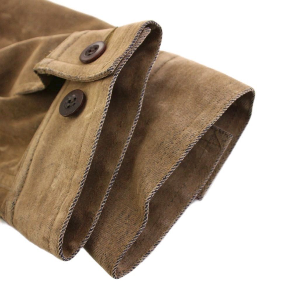 【中古】ジュンヤワタナベマン フィルソン FILSON 25AW ステンカラージャケット チェック切替 XL 茶 WP-J016 /KH ジュンヤワタナベマン JUNYA WATANABE MAN コムデギャルソン