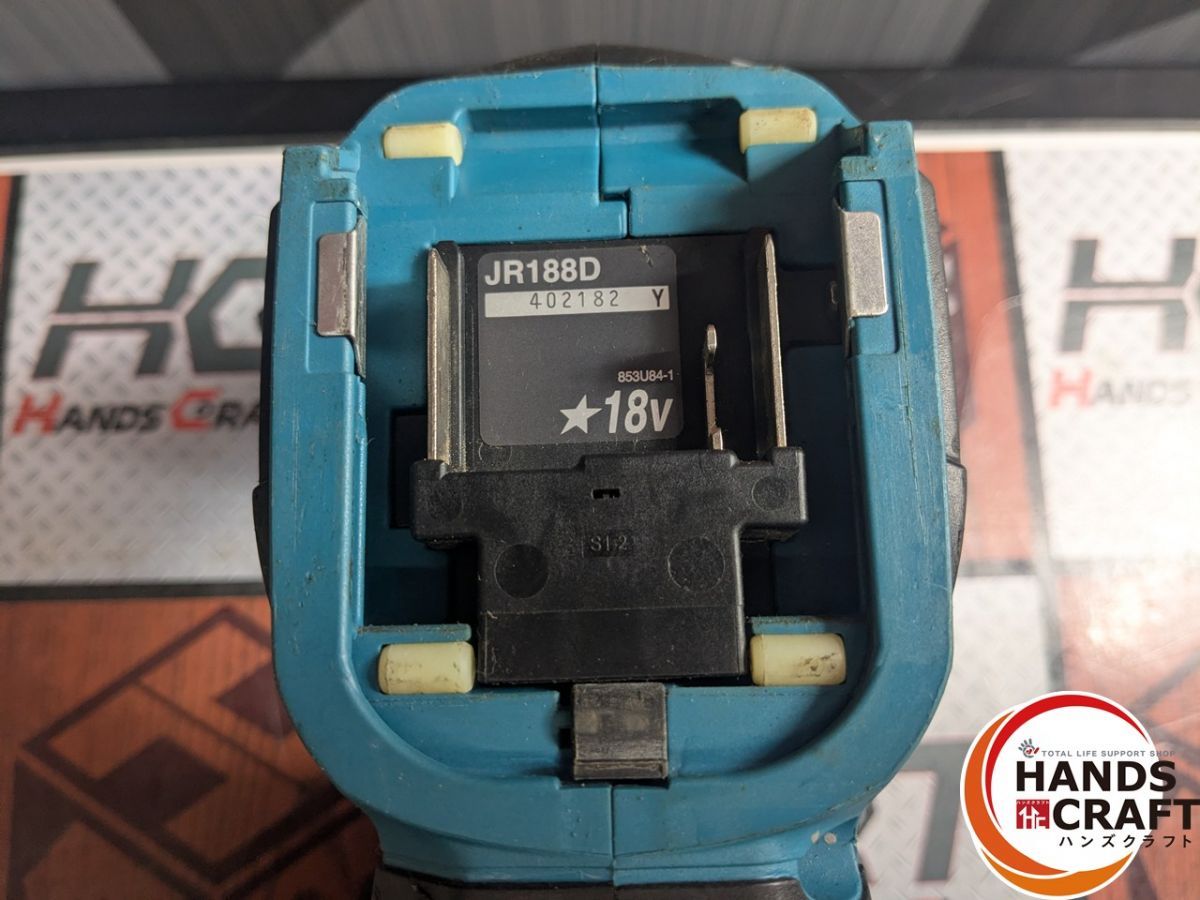 △【中古】マキタ makita JR188D レシプロソー 充電式レシプロソー 18V 