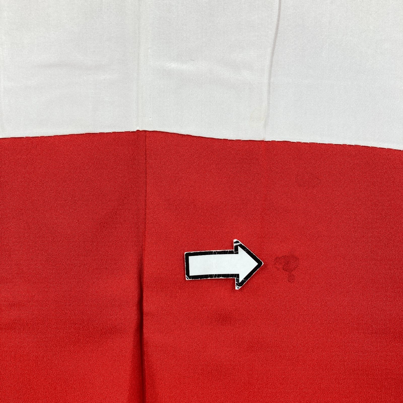  たんす屋 着物 リユース着物 振袖 赤 フォーマル 手毬 竹 ぼかし 袷 絹 未洗い 身丈 160 cm 裄丈 66 MS 6984 振袖 着物