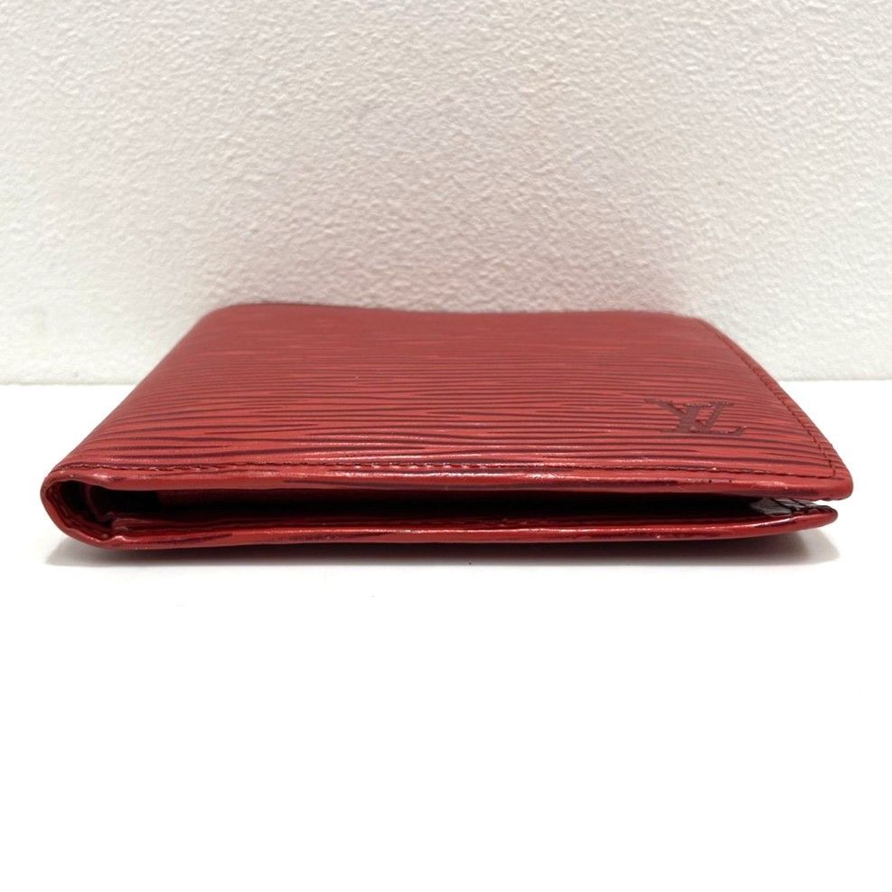 ルイヴィトン　エピ　赤　マルコ　財布　M63547 ☆ルイヴィトン LOUIS VUITTON ポルトフォイユ マルコ M63547 エピ