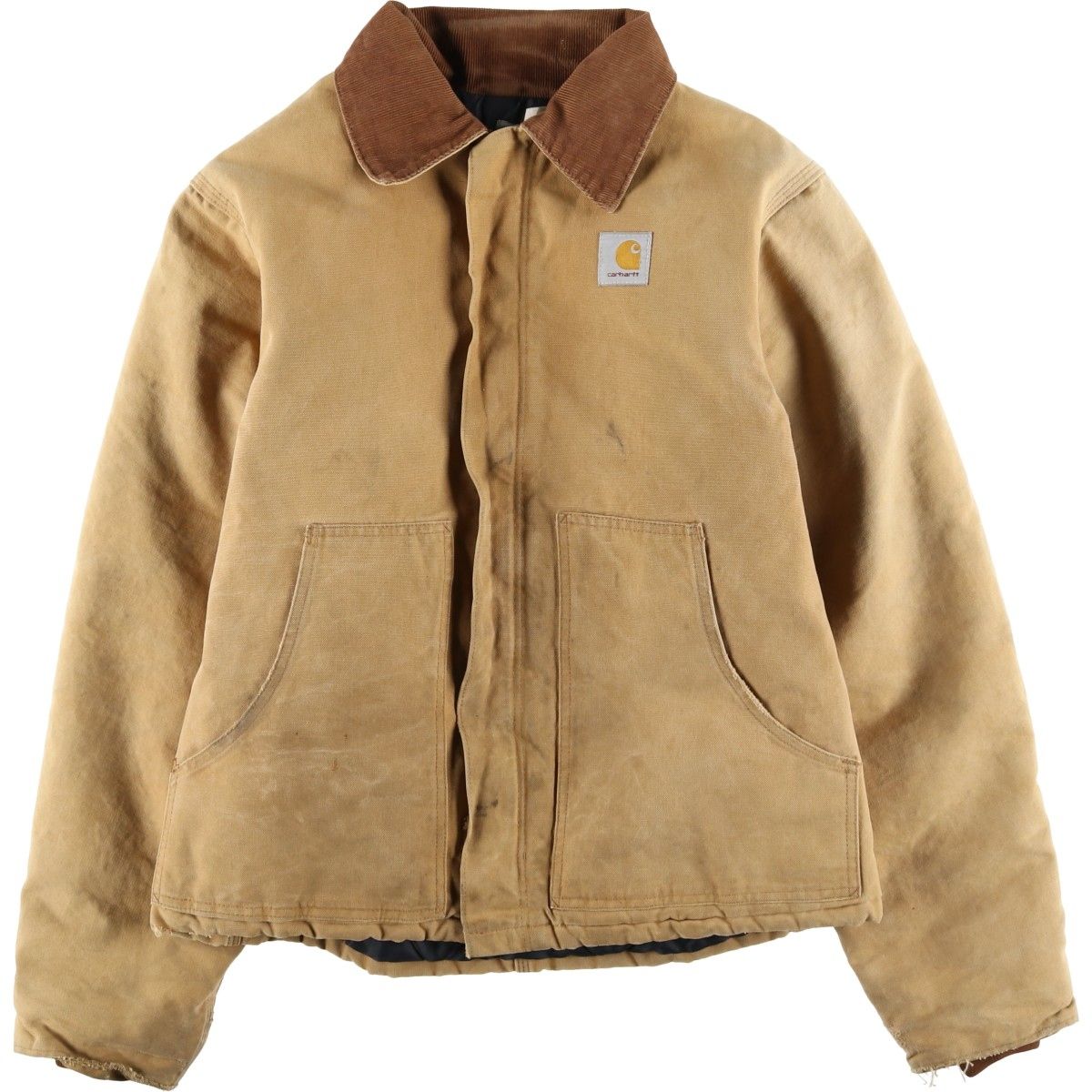 古着 80~90年代 カーハート Carhartt トラディショナルジャケット 中綿入り ダックワークジャケット メンズL相当|eaa 606477