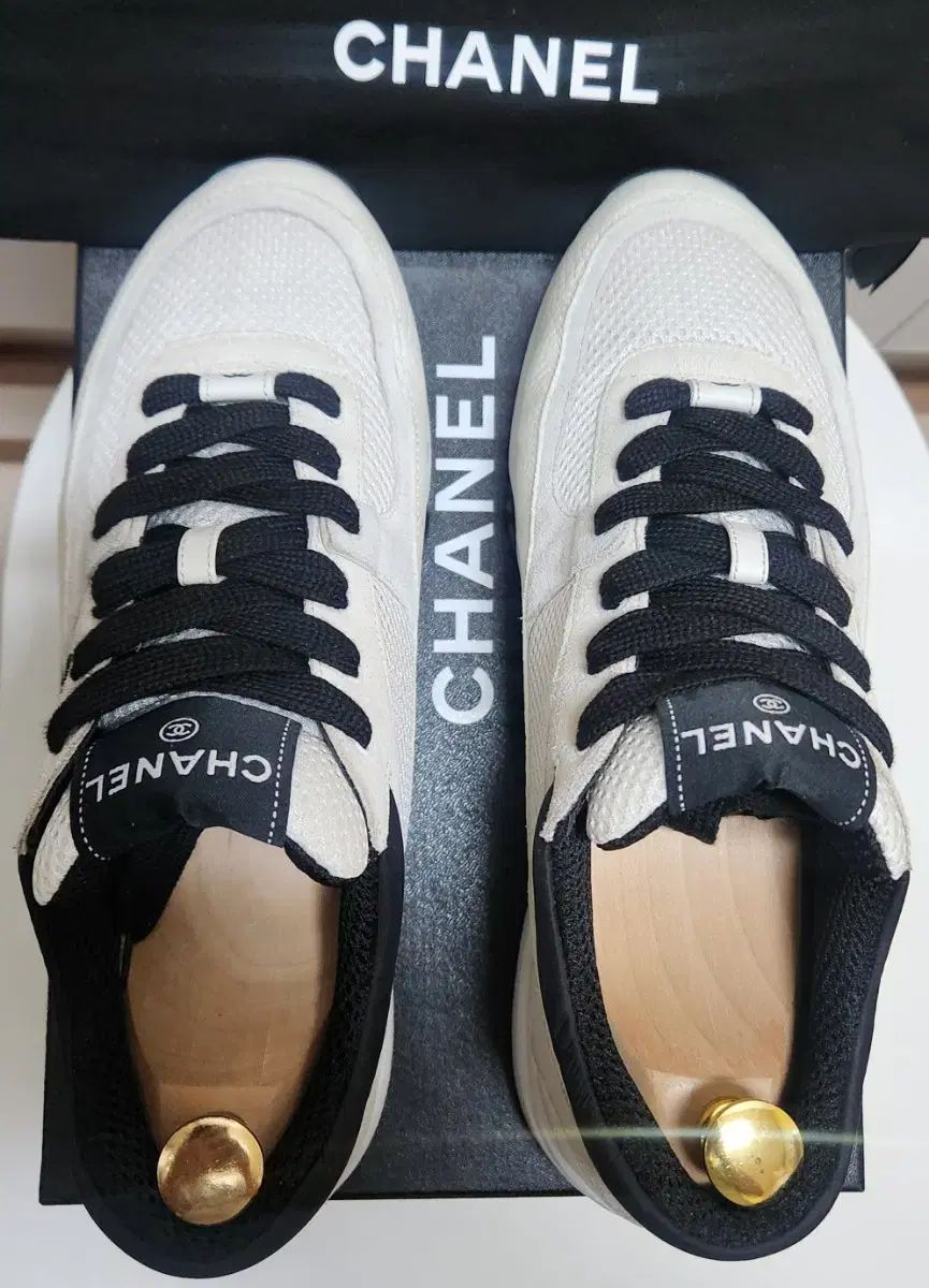 CHANEL シャネル スニーカー スポーツシューズ CCロゴ メッシュ スウェード テニス カーフスキン