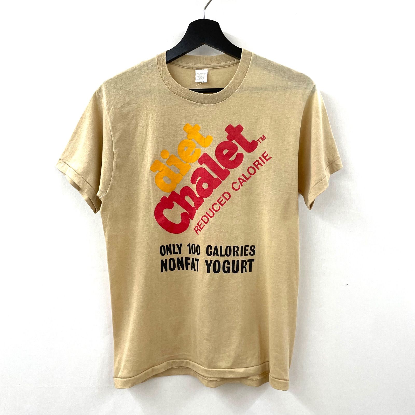 USED古着(ユーズドフルギ) {{SPORTIQUE}} 70-80s USA製 裾シングルステッチ SWEENEY TODD プリント クルーネックTシャツ レディース import：S 【中古】【ブランド古着バズストア】 USA製 ヴィンテージ プリントTシャツM RN61476 アメカジ シングル