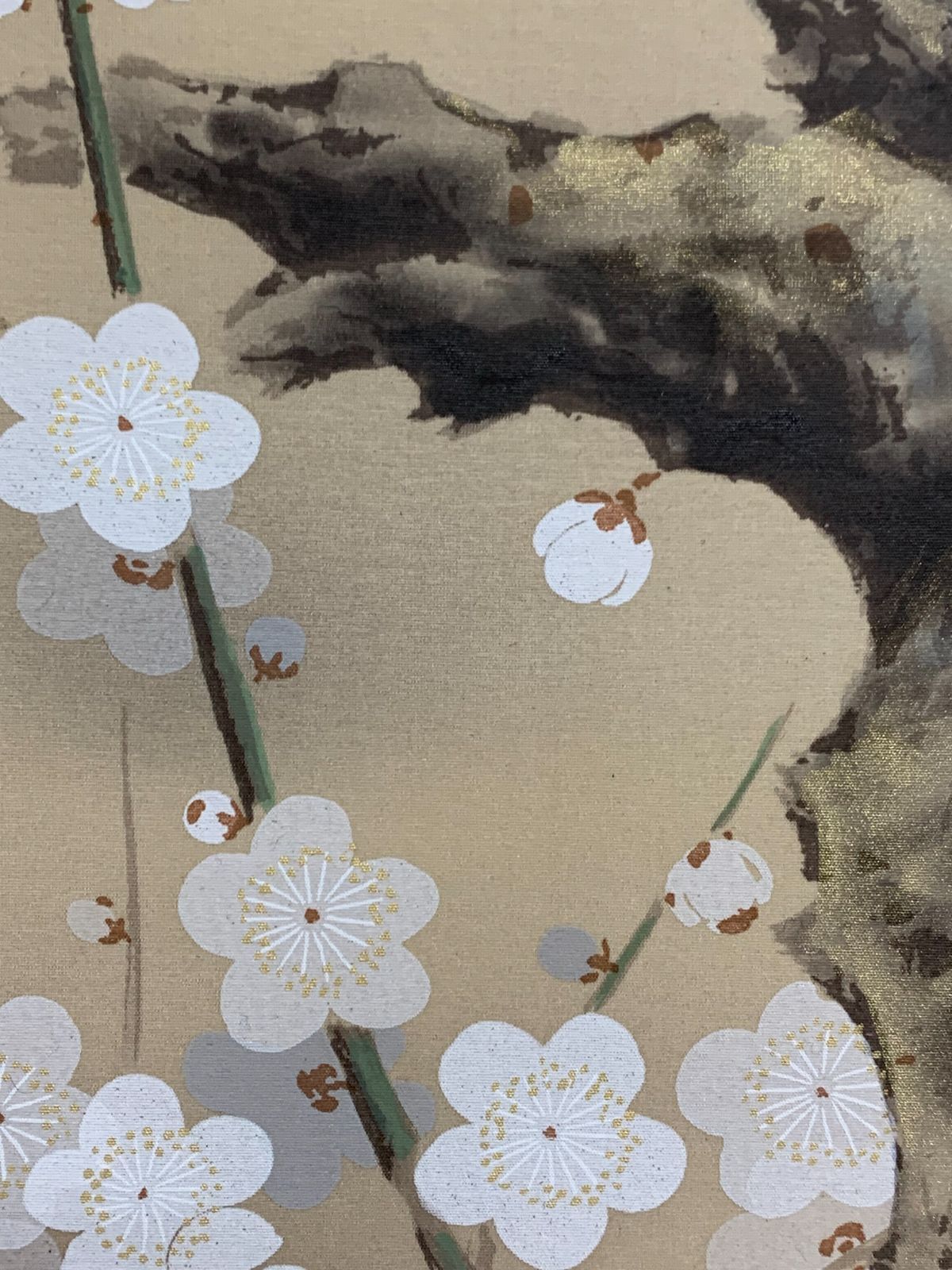 掛け軸】257 斎藤昌栄「寒月」#桜 #夜桜 #朧月 #茶掛 #掛軸 #古美術