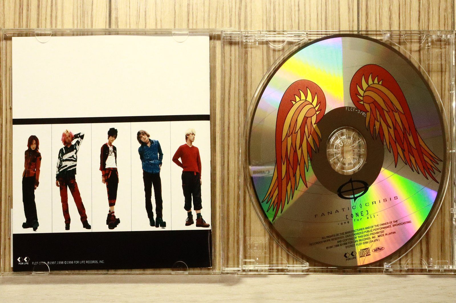 国内盤CD☆ファナティック◇クライシス/FANATIC◇CRISIS□ ONE-one for