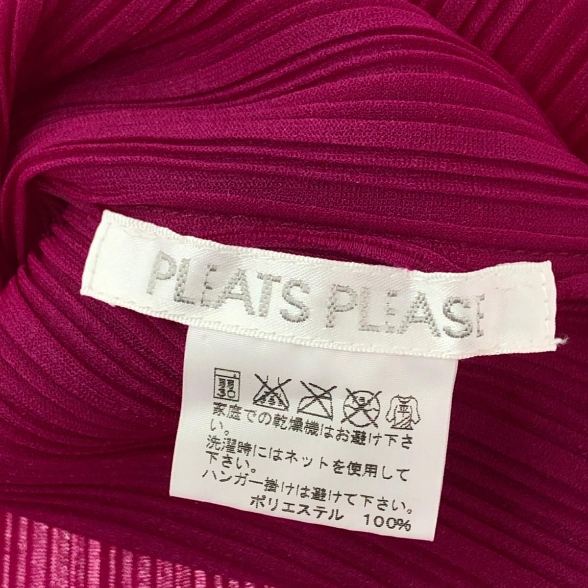 PLEATS PLEASE! ピンク チュニック サイズ3 イッセイミヤケ PLEATS