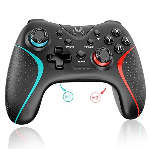 【迅速に発送】Switch コントローラー 2025アップグレード Switch2 コントローラー Sungale スイッチ プロコン 自動連射/連射ホールド 背面ボタン付き マクロ機能 Bluetooth5.0接続 6軸ジャイロセンサー 1 9b6005e0