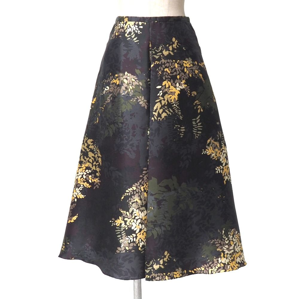 □美品□Rochas ロシャス スカート サイズ38 インバーテッドプリーツ