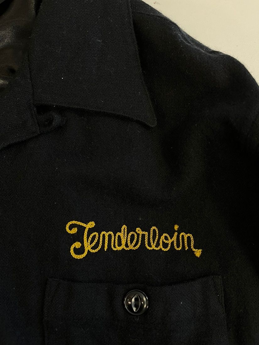 テンダーロイン TENDERLOIN オープンカラーシャツ ウール 長袖 長袖