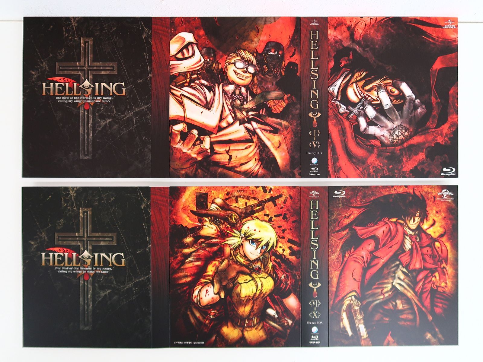 HELLSING OVA I-V/VI-X Blu-ray BOX[期間限定生産] 2BOXセット - メルカリ