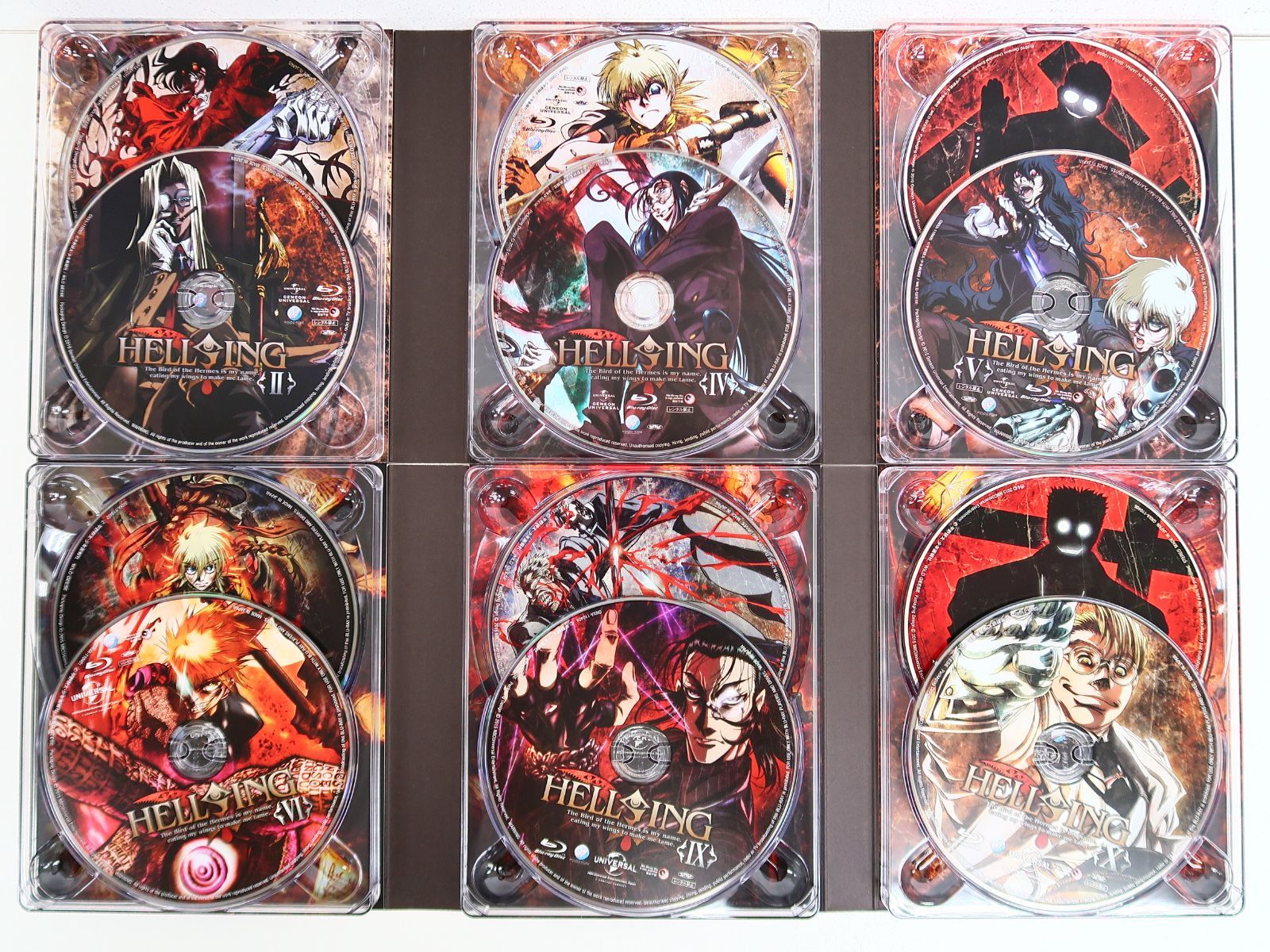 HELLSING OVA I-V/VI-X Blu-ray BOX[期間限定生産] 2BOXセット - メルカリ