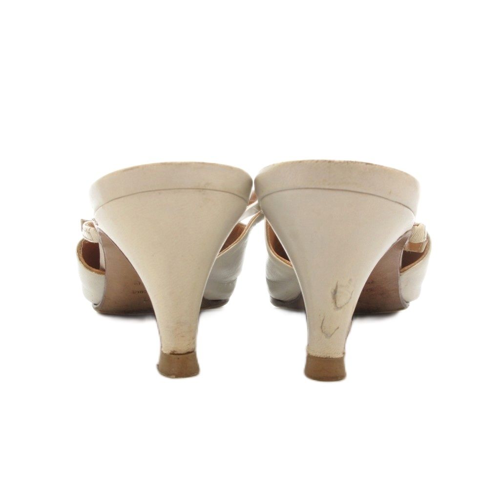 エルメス HERMES ミュール 36 サンダル シューズ ストラップ