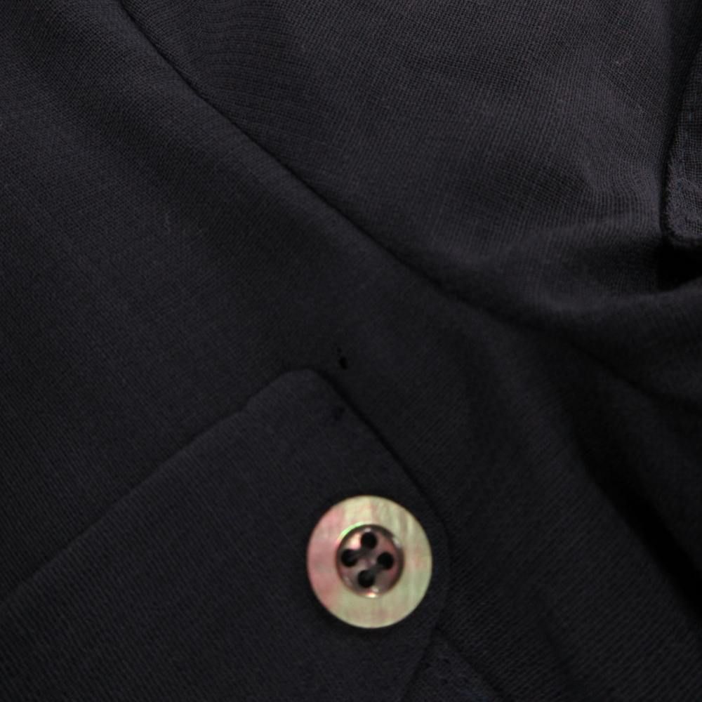 レリアン Leilian ワンピース 13 半袖 マキシ ロング 紺 ネイビー /AE