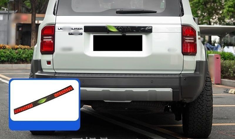 トヨタ ランドクルーザー プラド フロントグリルとリアバンパーガーニッシュ 新品特価・トヨタ・ランドクルーザー/ プラド250系用 テールゲート