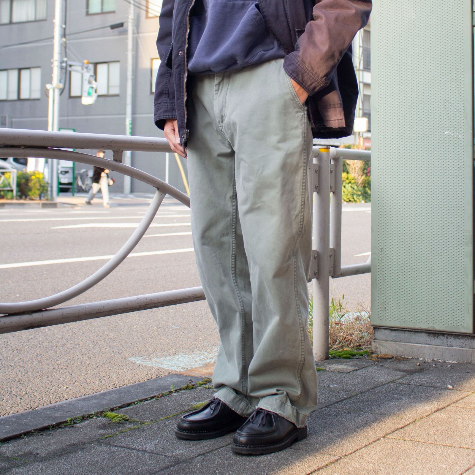 ラルフローレン チノパン 古着 90s POLO RALPH LAUREN ノータック 