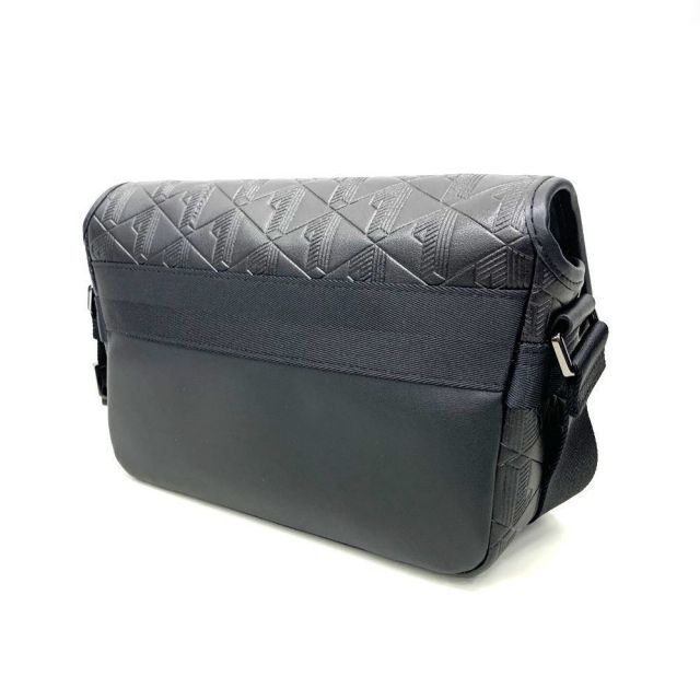 LACOSTE(ラコステ) モノグラム エンボスレザー ミニショルダーバッグ