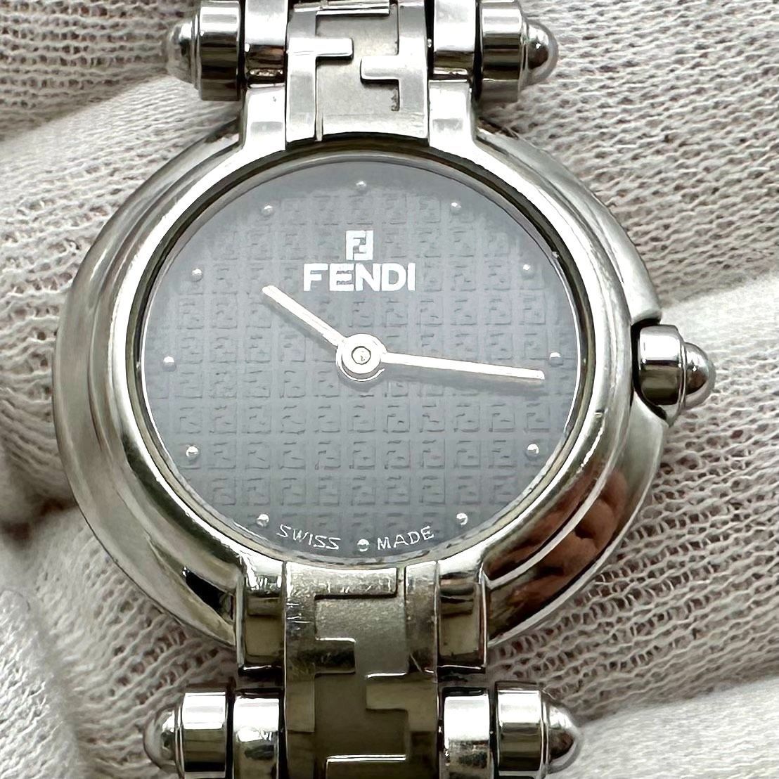 返品OK】新品電池交換済み FENDI フェンディ オロロジ クォーツ S/S