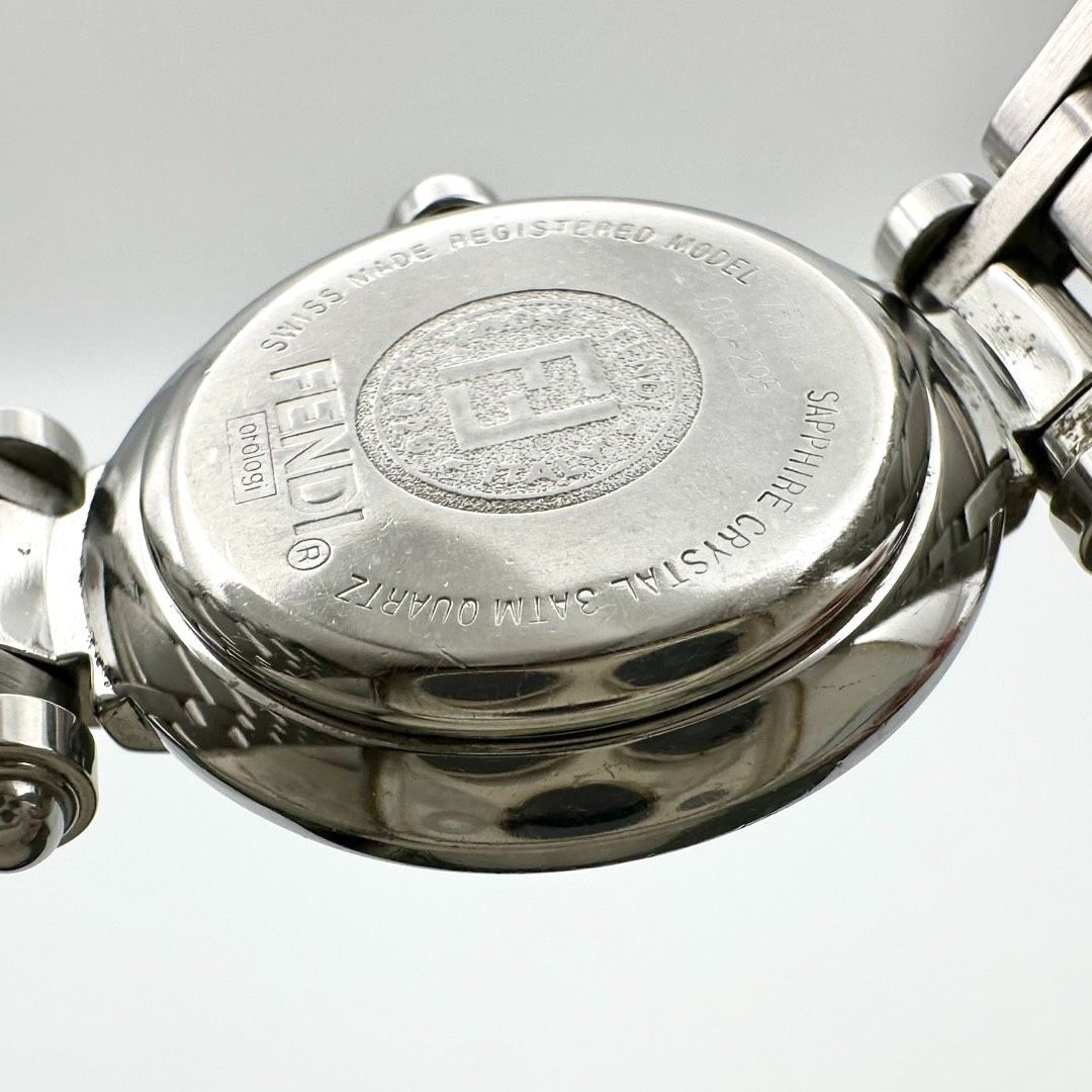 返品OK】新品電池交換済み FENDI フェンディ オロロジ クォーツ S/S