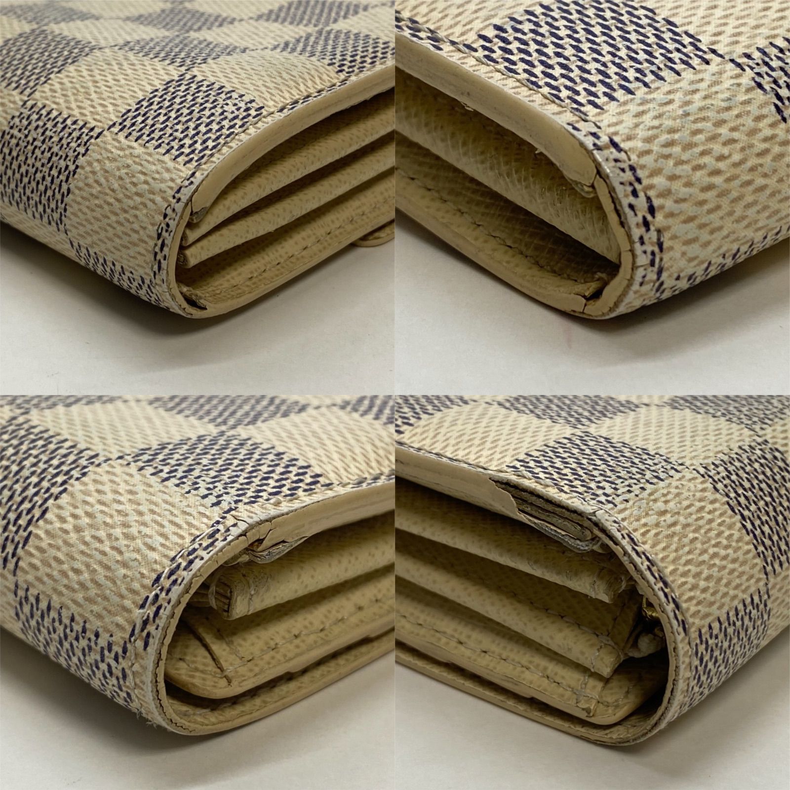 3050 LOUIS VUITTON ルイヴィトン ダミエアズール 長財布