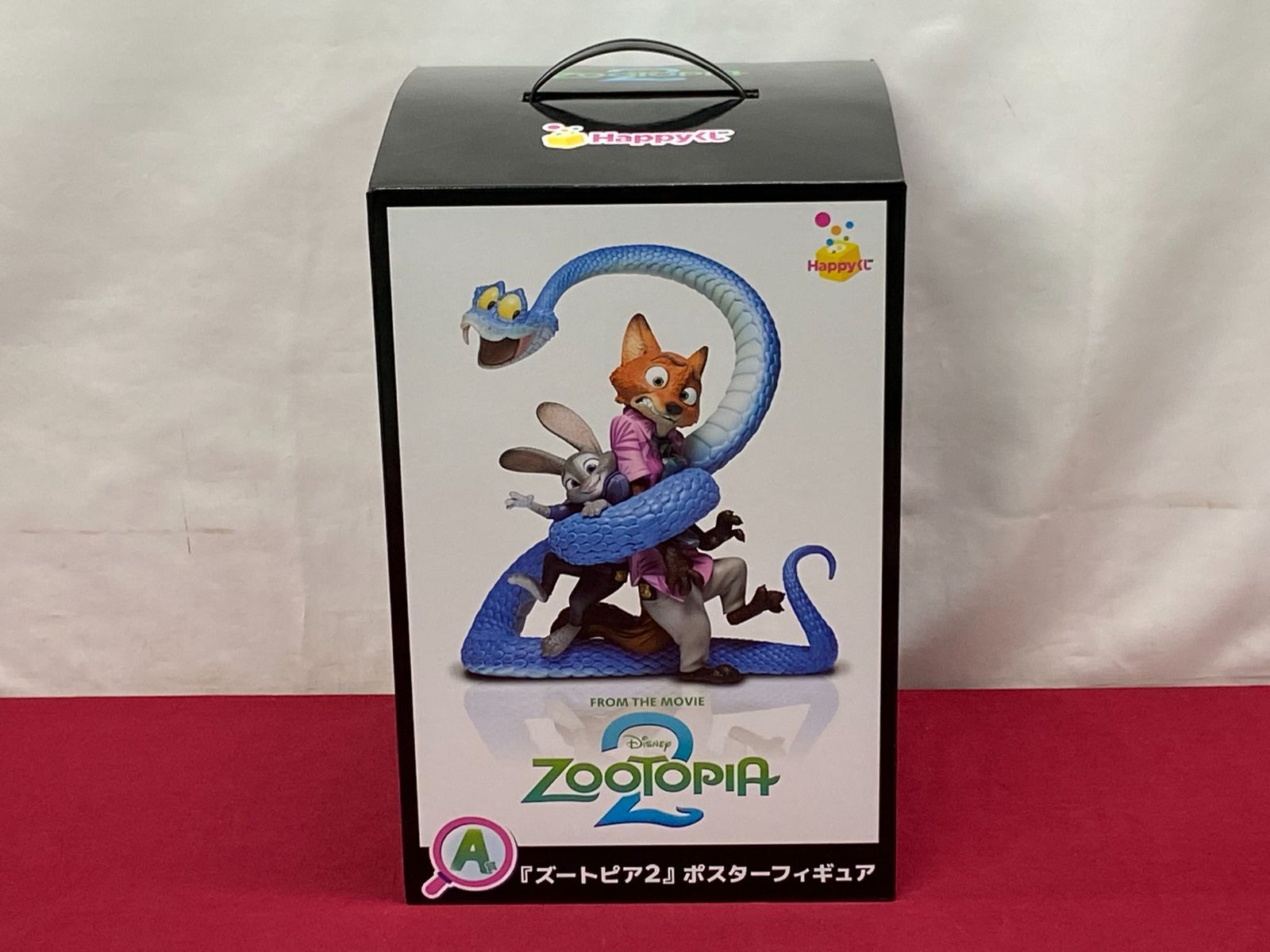未開封】happyくじ ズートピア2 A賞 ポスターフィギュア 707 zootopia