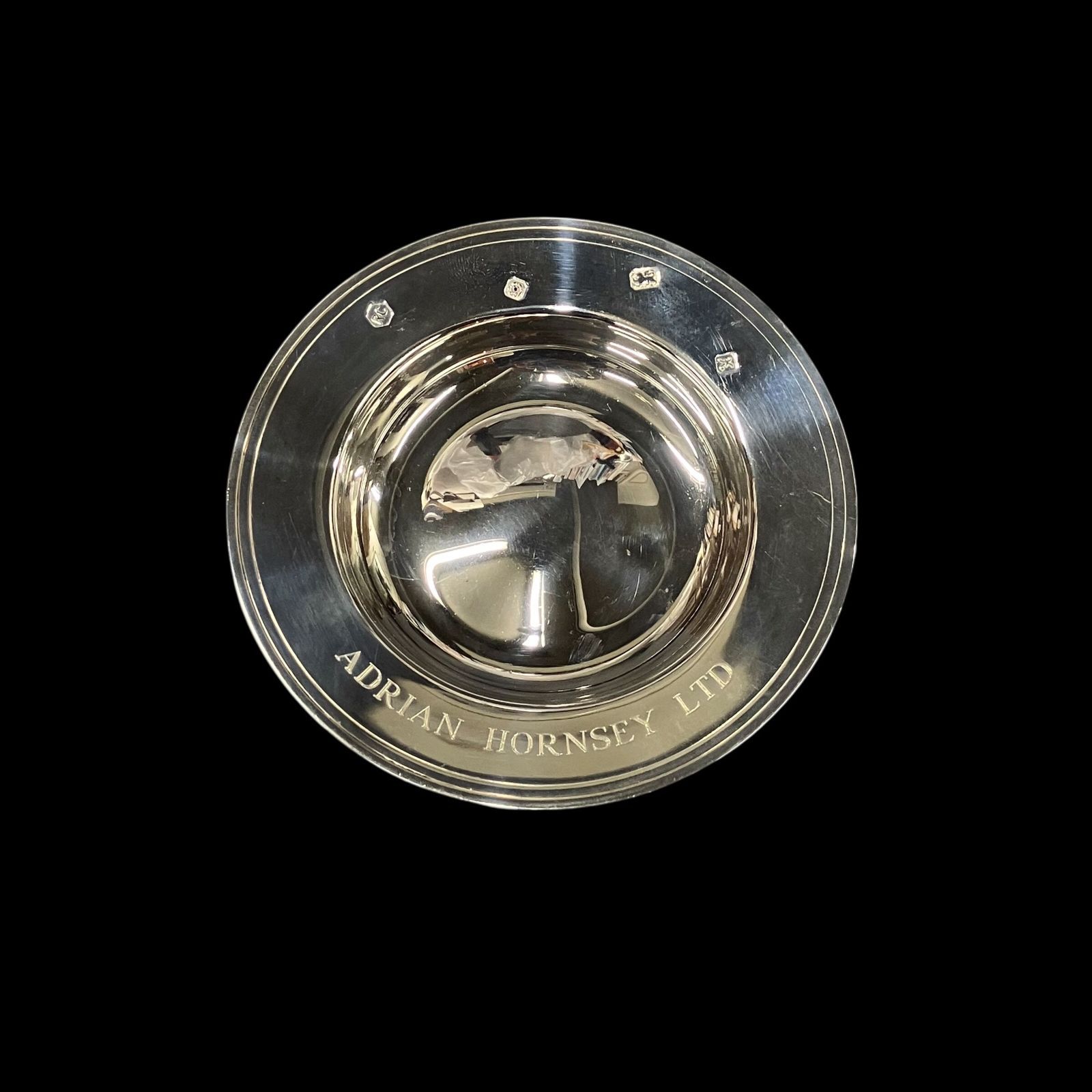 銀製 シルバーホールマークあり シルバートレイ 英国アンティーク