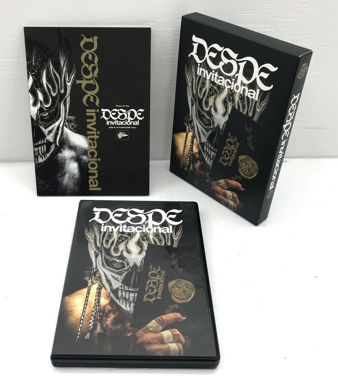 盛岡14-0029］ 新日本プロレス DESPE invitacional DVD2枚組［中古