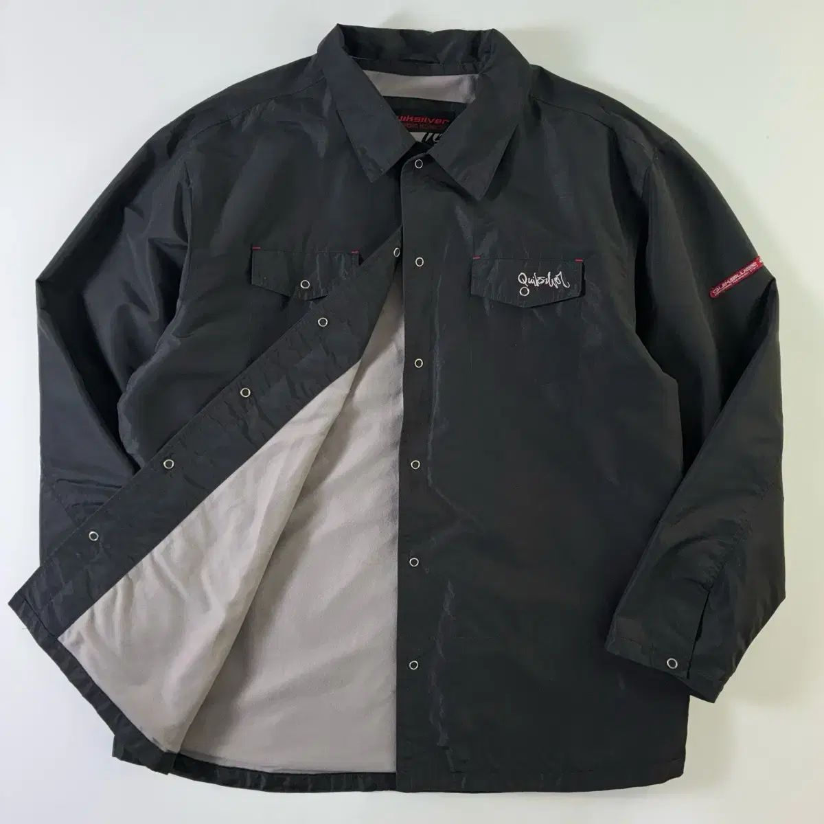 QUIKSILVER クイックシルバー ブラック COACH コーチ ジャケット