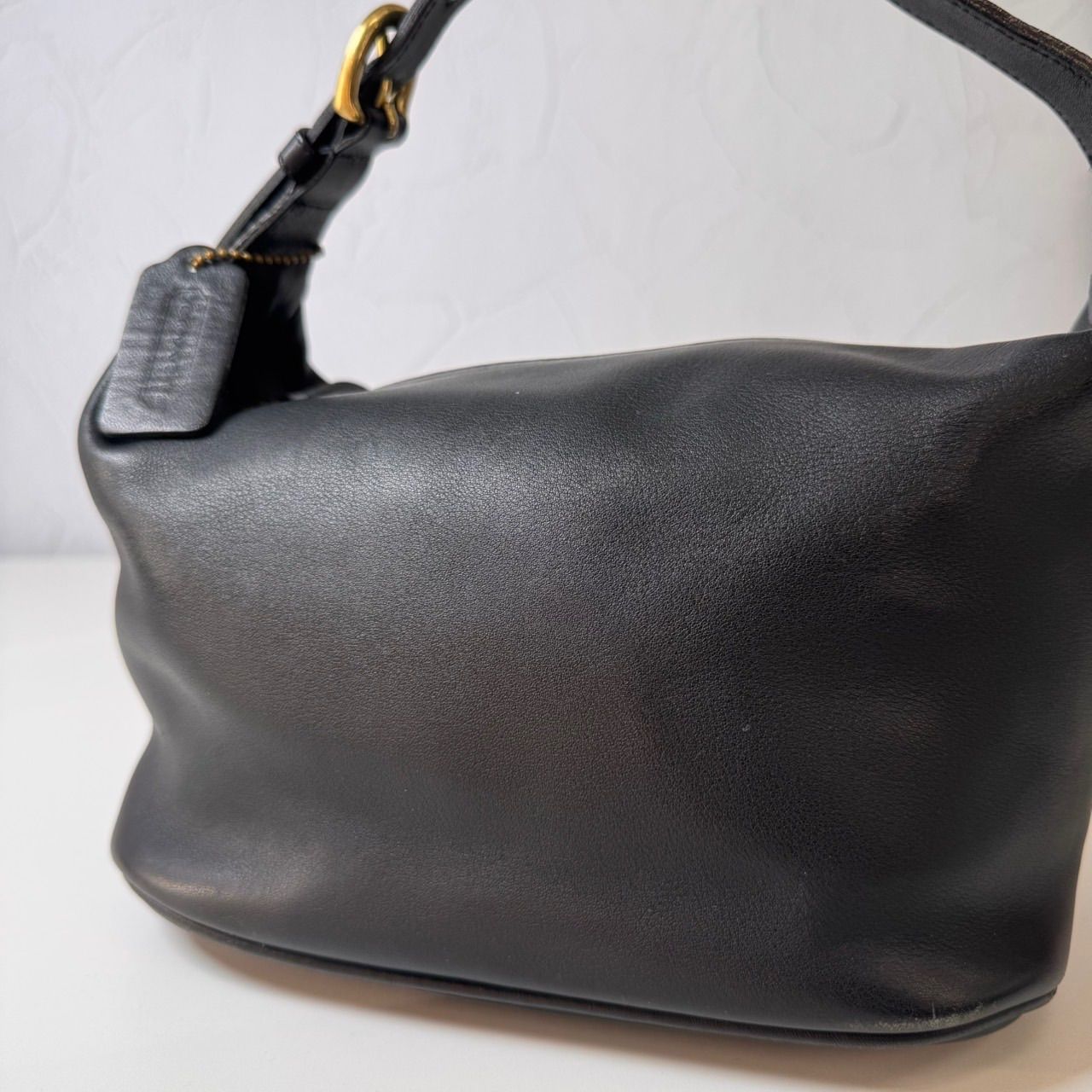 ✨BCランク COACH old coach vintage One－shoulder black Accessory 