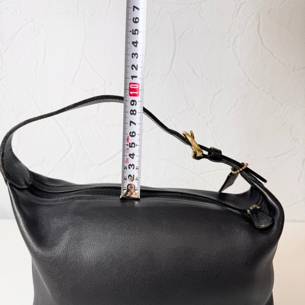 ✨BCランク COACH old coach vintage One－shoulder black Accessory 